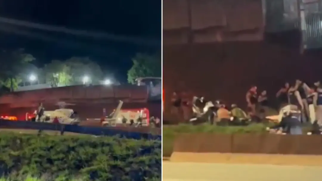 No Anel Rodoviário, em Belo Horizonte, um policial militar ficou ferido em uma perseguição que começou após denúncia de…