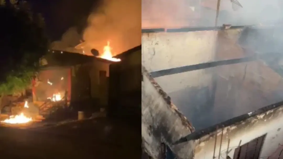 Picos, PI. Incêndio destruiu completamente uma residência no bairro Morada do Sol durante a madrugada de quarta-feira. …