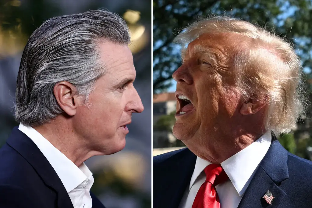 Nome Newsom. Ele falou sobre a Emenda Constitucional 25 após Trump falar de ataque iraniano a Los Angeles e San Diego. …