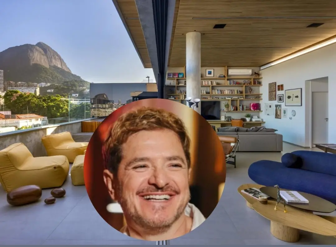 Guilherme Piva tem cobertura de 280m2 na Zona Sul do Rio, batizada Cobertura Dois Irmãos em homenagem ao irmão André Pi…
