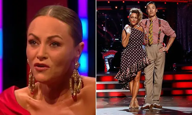 Jaime Winstone, do Strictly, falou sobre o momento no dance off, dizendo que a queda para o fundo trouxe lembranças dol…