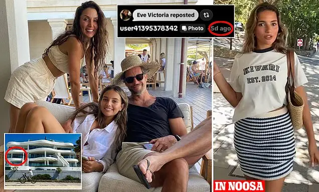 Eve Wood compartilhou um vídeo enigmático horas depois que seu padrasto Sam foi acusado de agressão doméstica no refúgi…