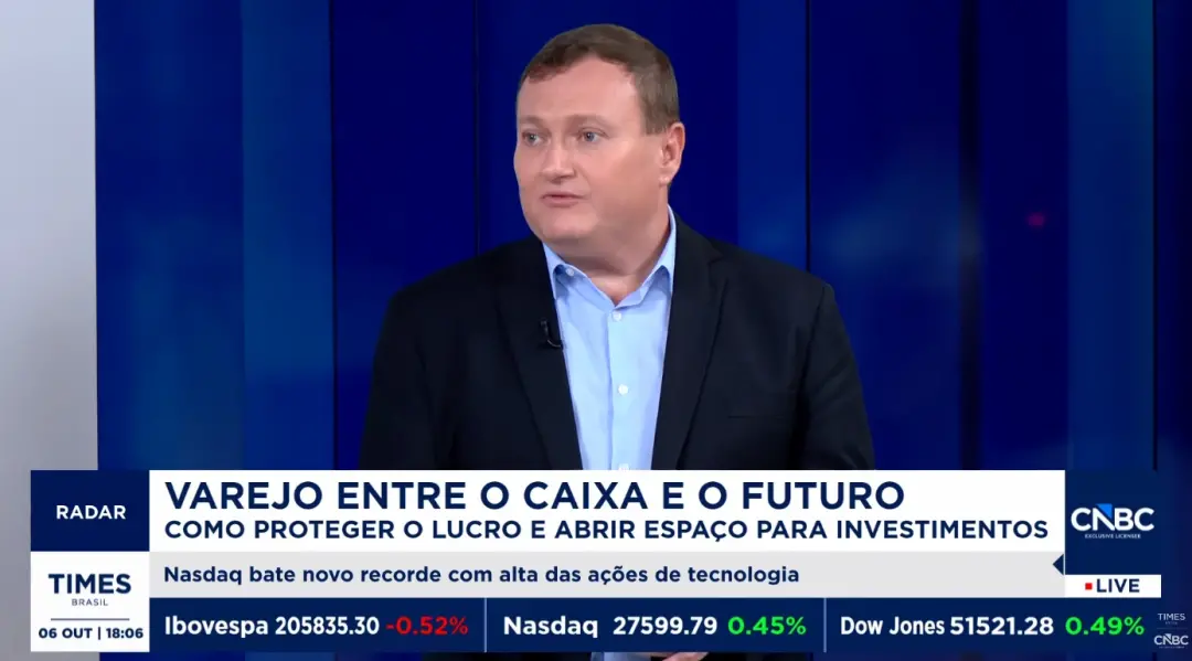 Inteligência artificial virou exigência de produtividade no varejo, segundo William Valiante. É um must have agora, e n…