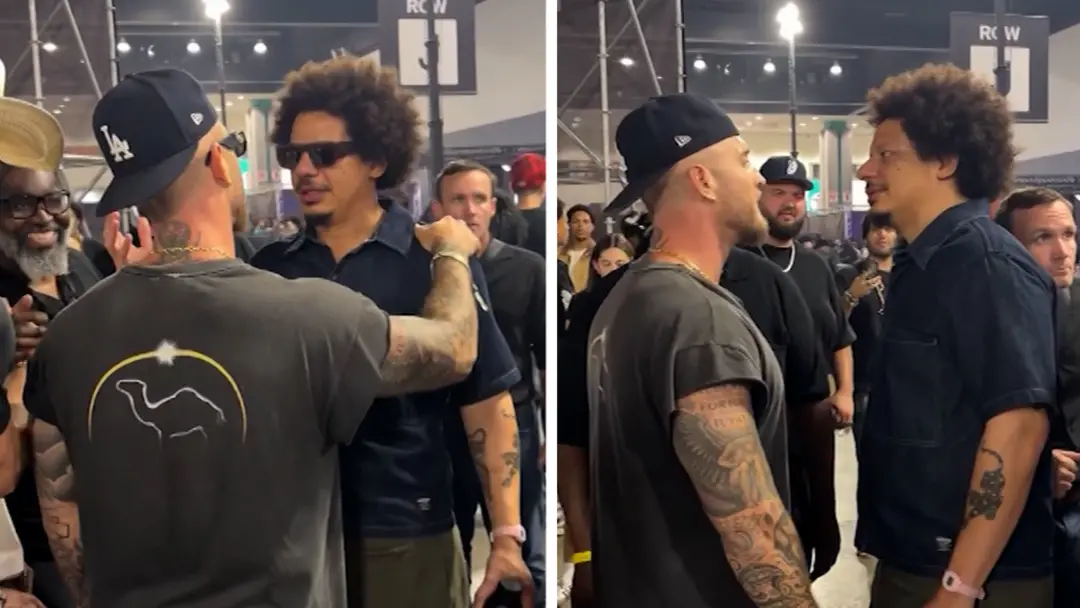 Chet Hanks e Eric Andre trocaram farpas na ComplexCon em Los Angeles. A briga gravada mostra que o Chet Hanks não tá pr…