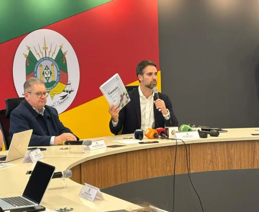 Eduardo Leite e Luciano Zucco iniciam a transição de governo no Palácio Piratini, com reunião marcada para sexta-feira.…