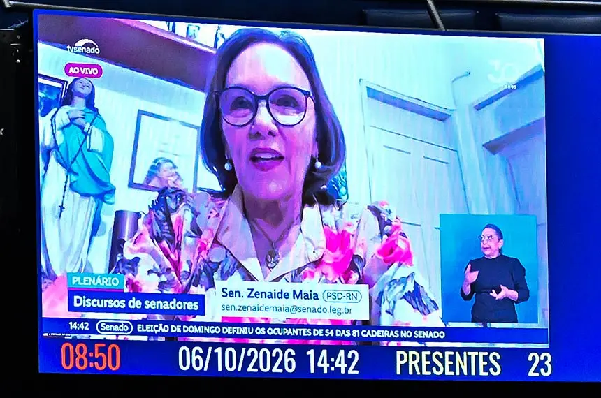 Zenaide Maia defende na Câmara a PEC que tira a escala 6x1, dizendo que é crucial pra mães solo que mal conseguem cuida…