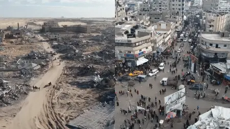 Três anos de ataques em Gaza deixaram um cenário de destruição. Essa situação mostra o custo humano imenso de conflitos…