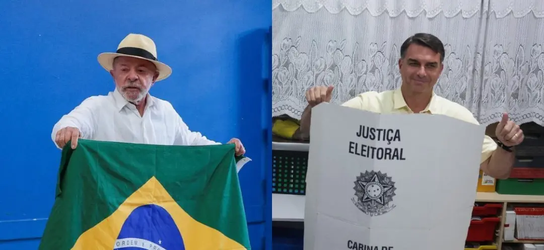 Lula vence a votação de primeiro turno entre brasileiros no exterior, com 47,57% dos votos válidos, contra 43,49% de Fl…