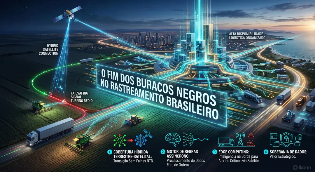 Satelite redesenha rastreamento em 80 por cento do Brasil, a Anatel autorizou a homologação de equipamentos com conexão…
