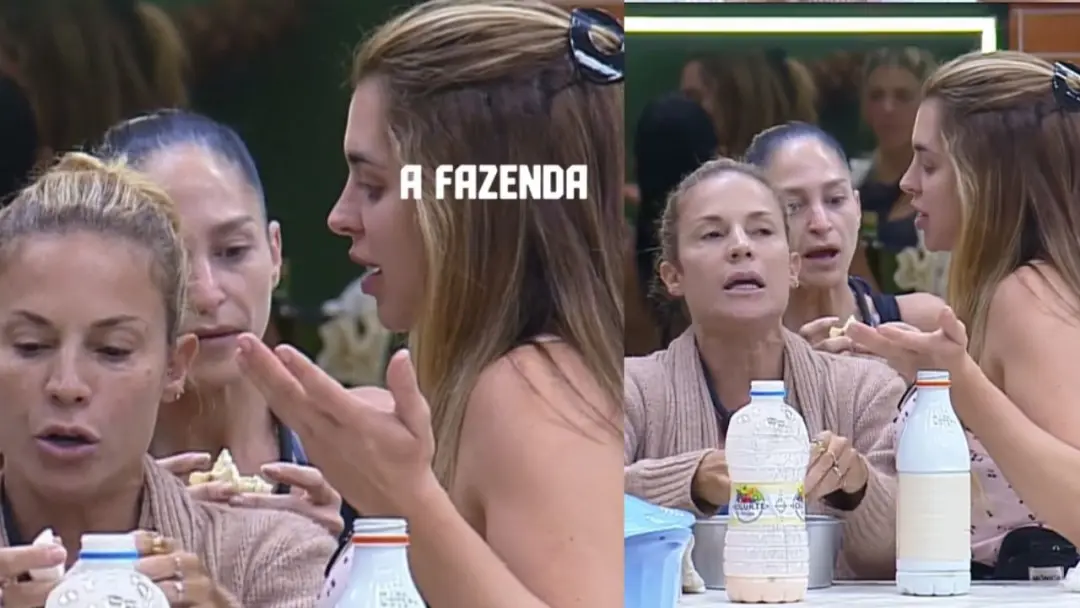 Uma punição em A Fazenda 18 tirou gás e forno elétrico por 24 horas, gerando briga entre Mônica, Ariela e Maíra. A troc…