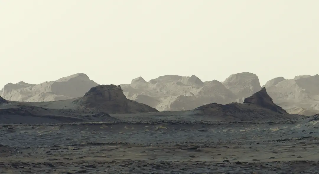 Curiosity Rover mostra formações de yardangs em Marte com luz da manhã, dia 11 de agosto de 2026. A ausência do balance…