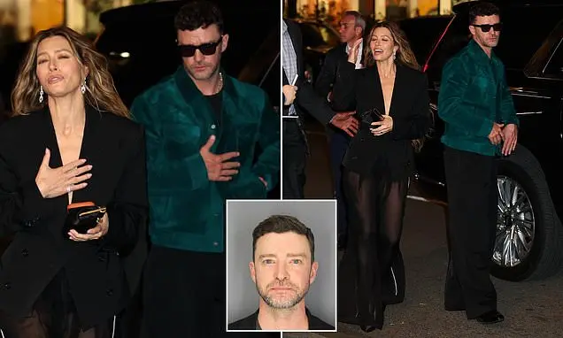 Justin Timberlake deixou Jessica Biel passar por ele na entrada dramática da festa depois do aniversario de casamento e…