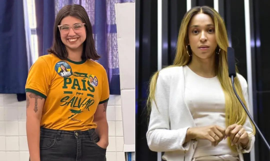 A deputada Sofia Favero apresentou representação ao MP-SP contra Eduarda Campopiano por ataque transfóbico contra Erika…