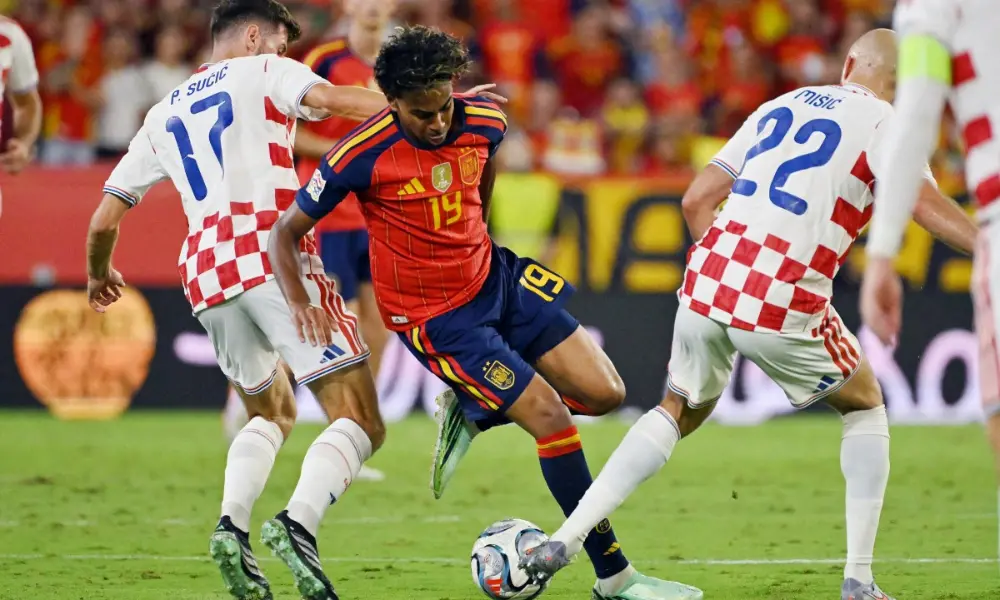 Croácia e Espanha jogam na terça, às 15h45, no Estádio Poljud em Split, pela Liga das Nações. A Espanha tá no topo do g…