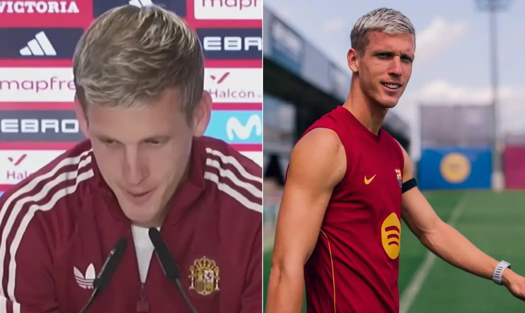 Dani Olmo, do Barcelona, doa 2 por cento do salário bruto anual para Vukovar. Sentir essa dívida com a Croácia e querer…