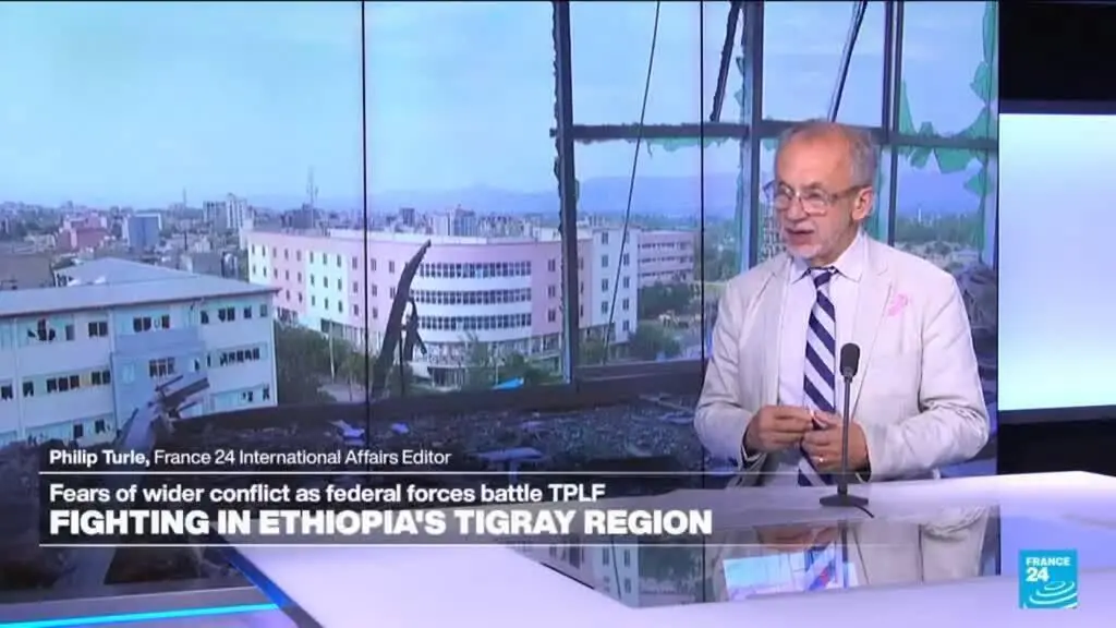 Tirol, região Tigray na Etiópia, sofreu ataques aéreos e de artilharia durante a noite, com o governo federal avançando…