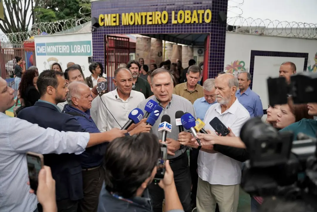 Cmei Monteiro Lobato, no Parque Industrial João Braz, ganhou 116 vagas com a ampliação, subindo de 97 para 213 crianças…
