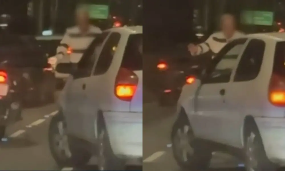 Carlos Boulos, de 80 anos, morreu depois de ser atropelado na Avenida 23 de Maio em São Paulo. A discussão após o acide…