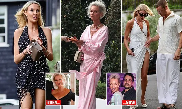 Shelley Sullivan, magnata de beleza, deu um show de transformação no baile Pink Panther em Sydney. A galera esperava ex…