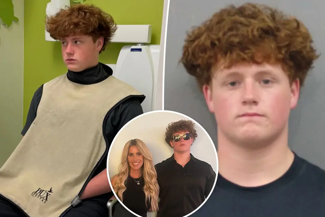 KJ Biermann, de 15 anos, pediu não culpado no caso de agressão sexual e sodomia em Fulton County Superior Court. A gent…