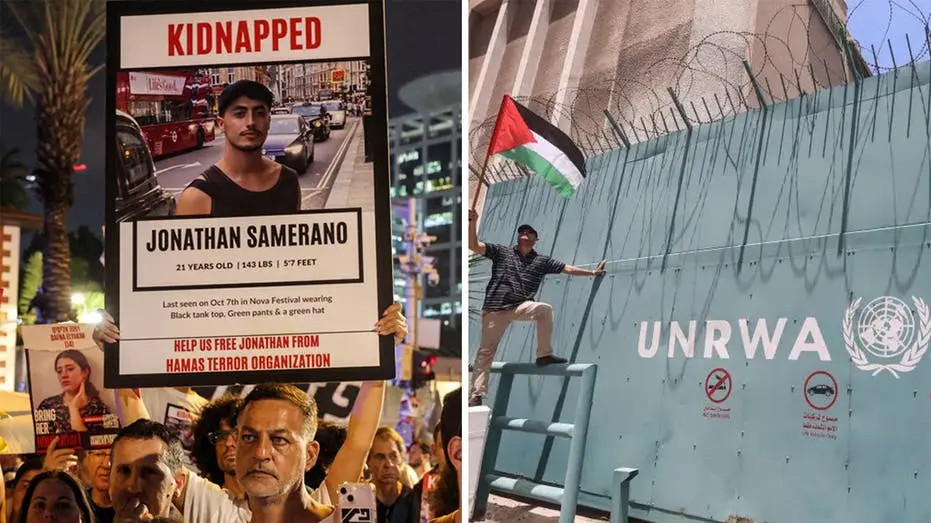 Yonatan Samerano, vítima do ataque de 7 de outubro, teve o corpo recolhido por funcionários da UNRWA e levado para Gaza…