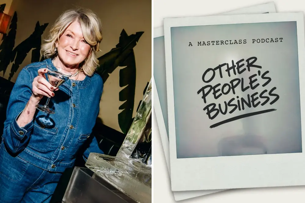 MasterClass lançou o podcast Other People’s Business, com Martha Stewart sendo a primeira convidada. É interessante ver…