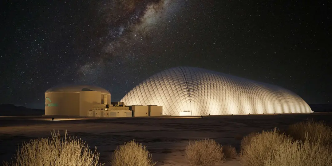 Energy Dome usa dióxido de carbono comprimido em baterias gigantes para dar energia por até 24 horas. Isso ajuda a dar …
