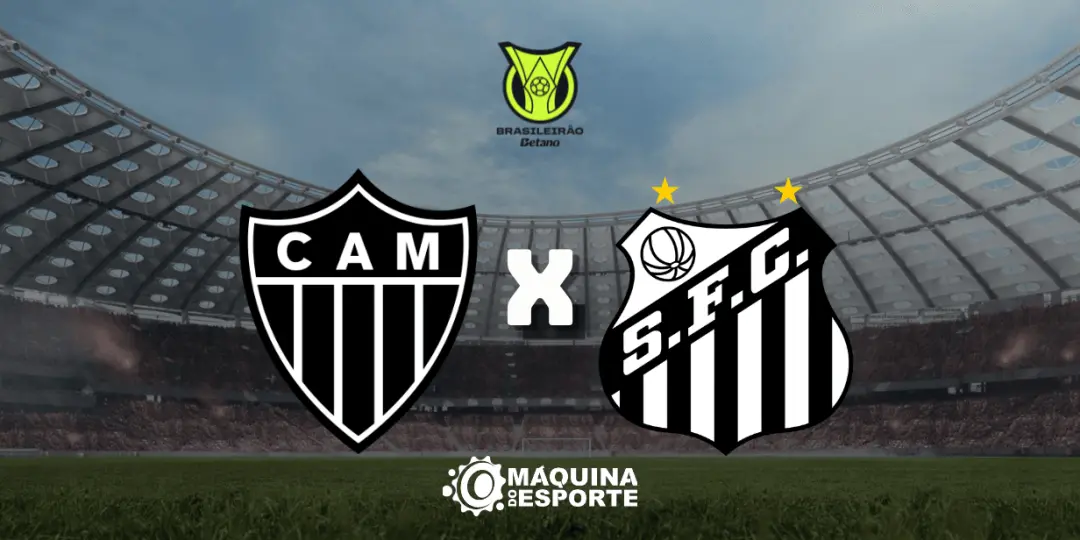Arena MRV, domingo às 16h, Atlético-MG enfrenta o Santos na 30ª rodada do Brasileirão. O jogo será transmitido exclusiv…