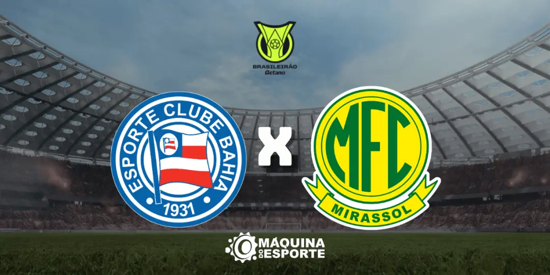 Bahia contra Mirassol no domingo, às 19h30, na Fonte Nova. A transmissão exclusiva será pelo Premiere. A gente acompanh…