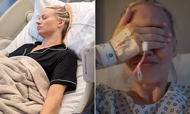 Kimberly Wyatt, 44 anos, fez cirurgia de troca de quadril e mostrou fotos do hospital. Difícil manter o ritmo de qualqu…