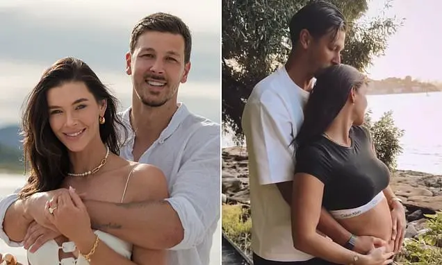 Brittany Hockley espera o primeiro filho com o marido Benjamin Siegrist, depois de uma luta com a fertilidade. É um mom…