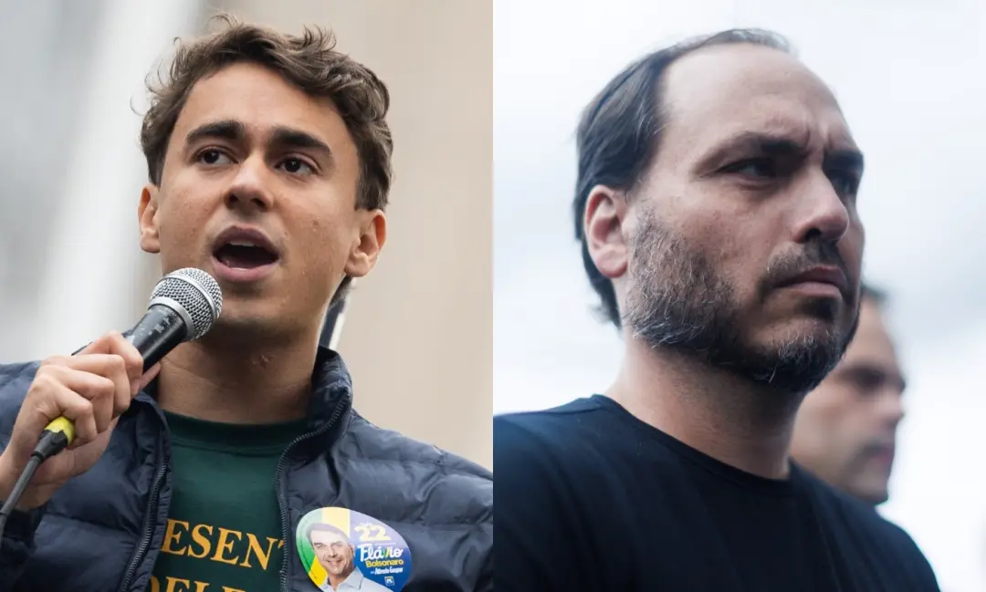 Nikolas Ferreira declarou não apoiar Carlos Bolsonaro no Senado em SC porque ele acusou Jair Bolsonaro de tentar calar …
