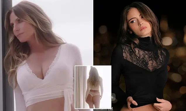 Heidi Klum e filha Leni, 53 e 22 anos, modelam lingerie ousada para nova campanha. A exposição no Intimissimi, que já c…