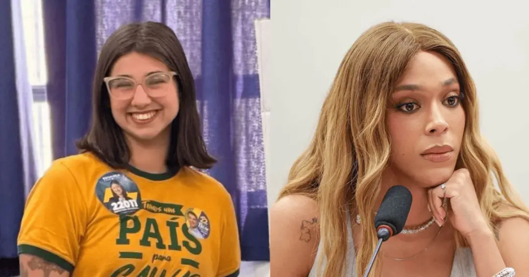 Eduarda Campopiano atacou Erika Hilton com acusações de homem biológico após ela ser a mulher mais votada na Câmara dos…