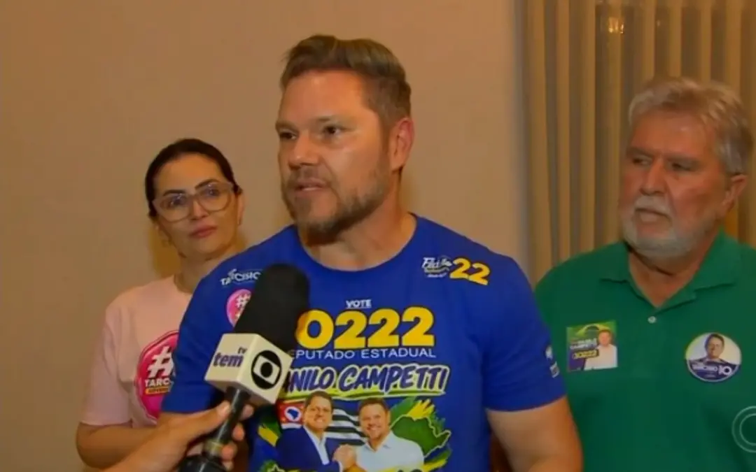 Danilo Campetti foi reeleito deputado estadual com 119904 votos na Alesp. O aumento da votação mostra que a população r…