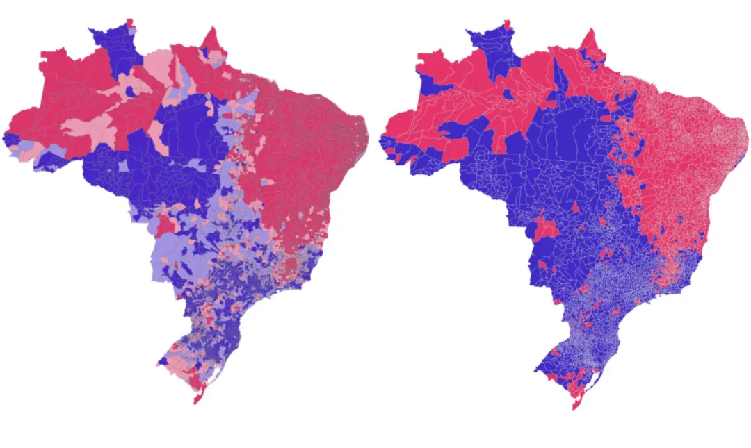 Flavio Bolsonaro aparece em primeiro em 2.965 cidades, superando o pai em 774 municípios na votação de 2026, comparado …