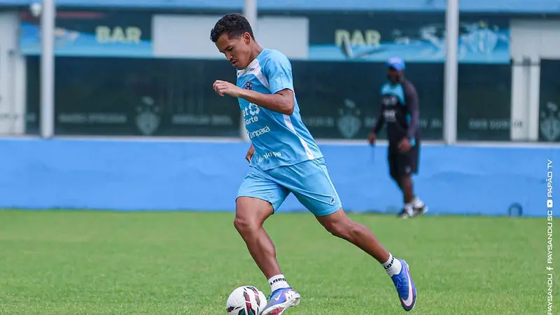 Juninho, atacante do Paysandu, sofreu lesão no menisco do joelho esquerdo e deve fazer cirurgia. É um momento complicad…