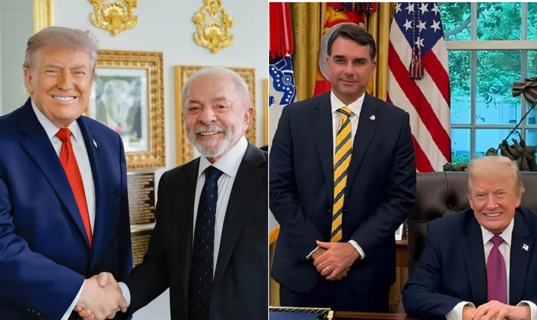 47% dos votos válidos de Flávio Bolsonaro no primeiro turno foi chamada de grande vitória por Donald Trump. Ele acha qu…