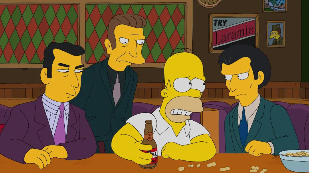 Temporada 34 de Os Simpsons tentou brincar com a quarta parede, mas deu uma gafe ao fazer uma referência a um episódio …