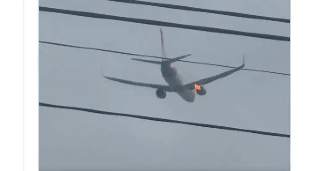 Motor pegou fogo em avião da GOL sobre Jaboatão dos Guararapes. O voo 1587 precisou retornar, mas todos os passageiros …