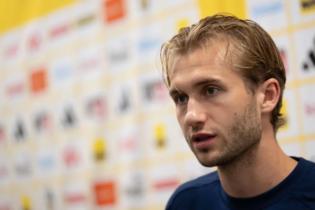 Benjamin Nygren, meio-campista do Celtic, se afastou da seleção sueca por motivo de doença durante a fase de grupos da …
