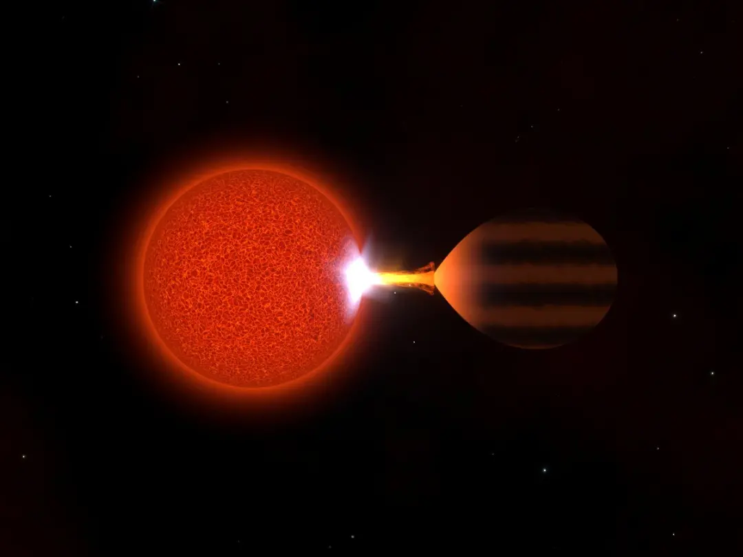 Estrelas anãs consomem astros em processos estáveis de milhões de anos. Essa transferência de matéria, como no sistema …