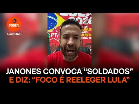Janones convocou apoiadores para atuar como soldados na campanha de Lula no segundo turno, pois ele viu risco real de p…