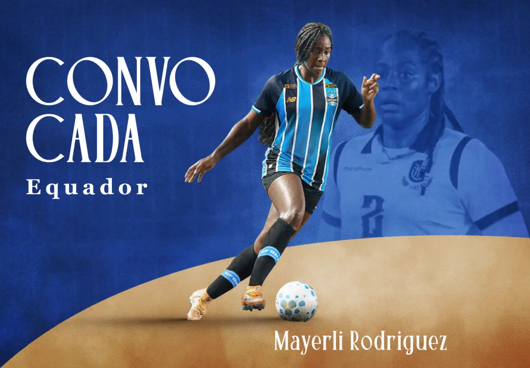 Mayerli Rodríguez, zagueira do Grêmio, foi convocada pela Seleção Equatoriana para a Data Fifa de outubro. É bom ver o …