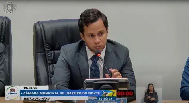 Felipe Vasques, deputado estadual do Ceará, foi alvo de operação da PF por suspeita de usar estrutura da Câmara Municip…