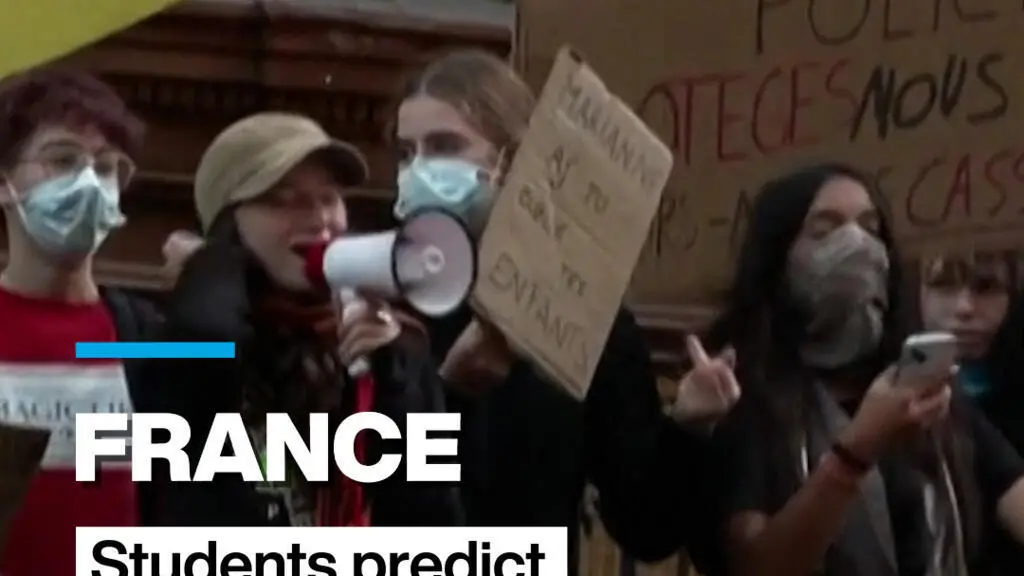 Ensino suspenso em centenas de escolas francesas na segunda-feira, parte de protestos de alunos sobre condições de apre…