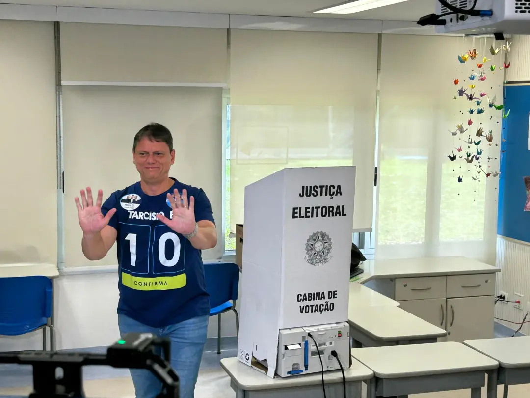 Tarcísio de Freitas vence Haddad nas 100 cidades do centro-oeste paulista, com 66,90% dos votos em Bauru. O resultado m…