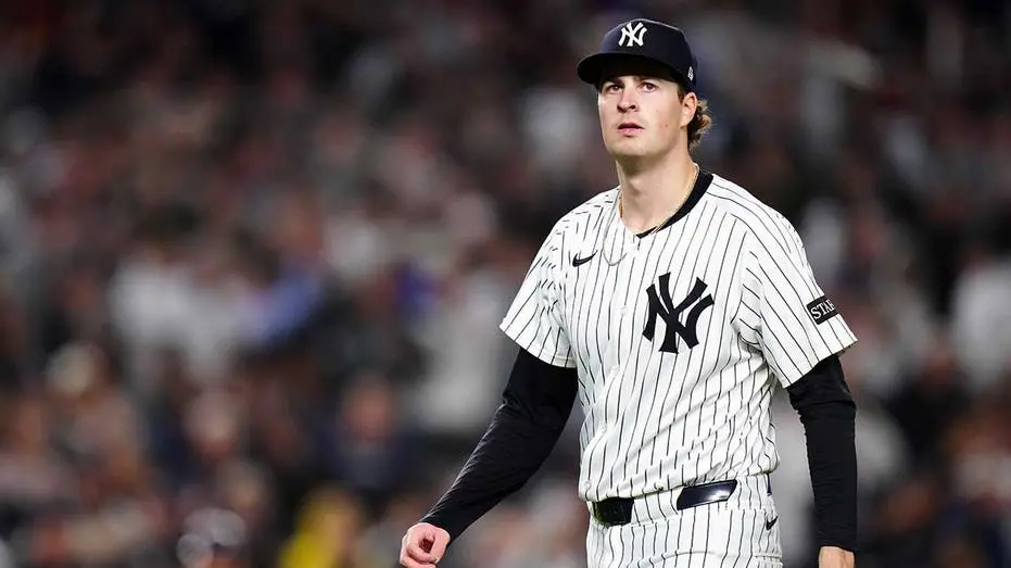 Yankees mandaram Cam Schlittler no montinho no Jogo 2 para tentar empatar a Division Series com os Rays. Ele deu seis e…