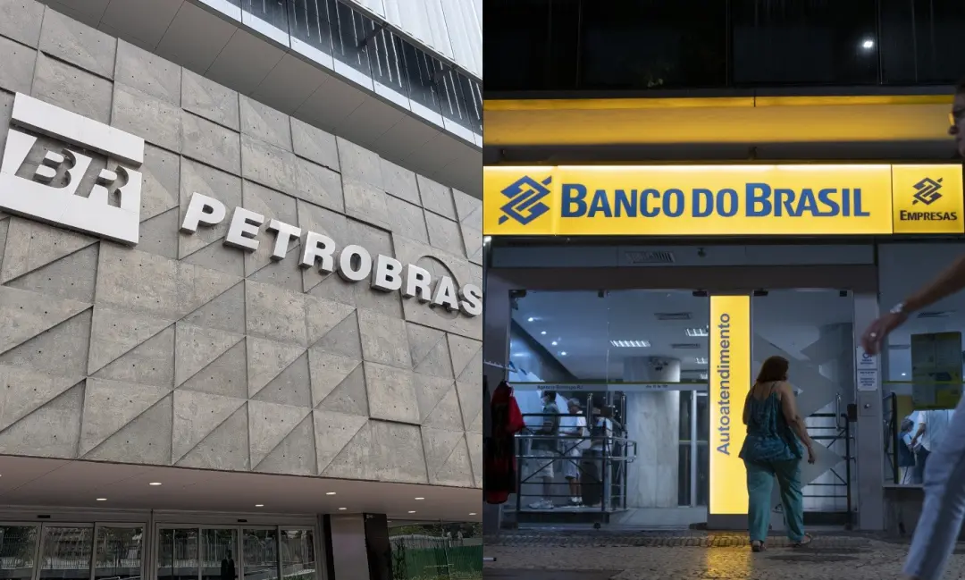 R$ 59 bilhões adicionados em valor de mercado por Petrobras e Banco do Brasil na Bolsa. A valorização das estatais refl…