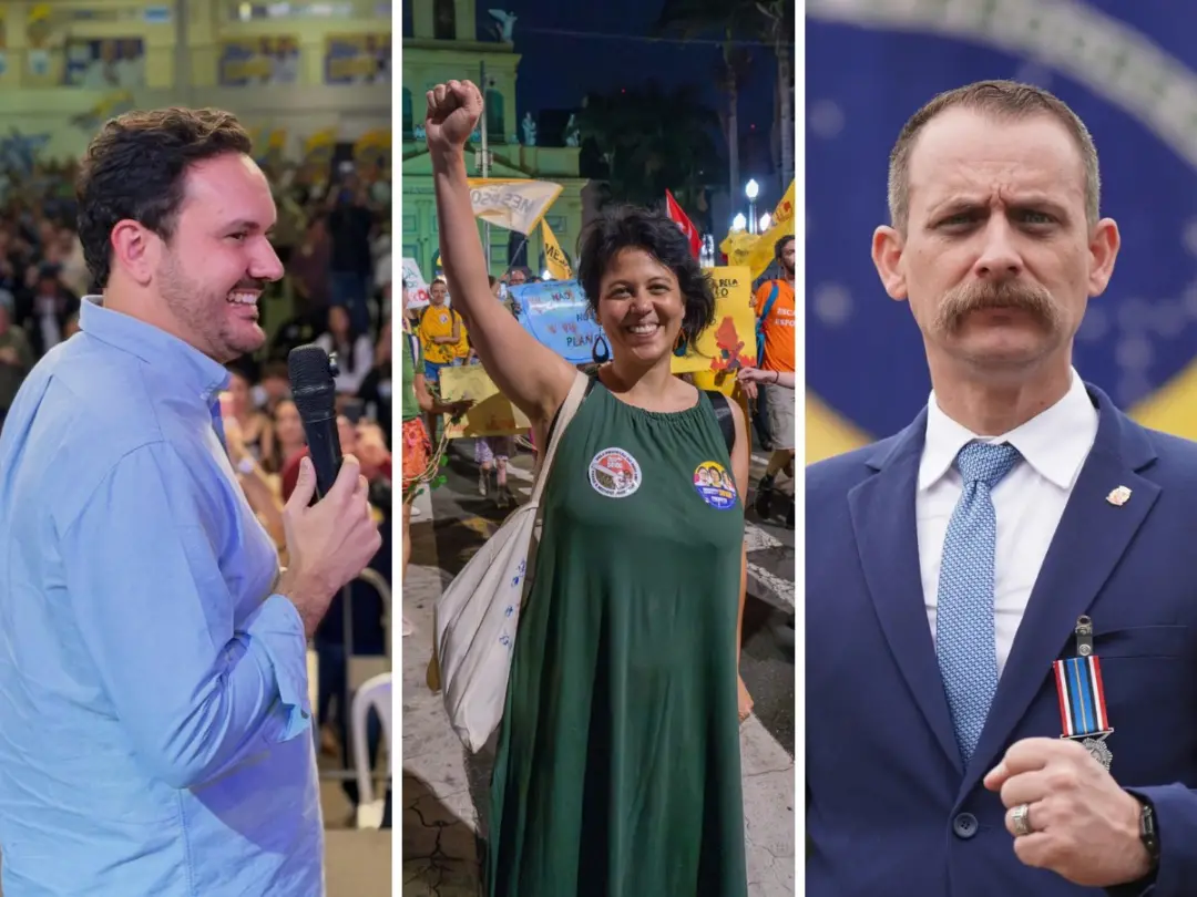 Três estreantes em Campinas, São Paulo. Franco Sardelli, Mariana Conti e Sargento Nantes entram na política a partir de…